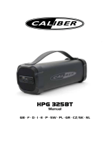 Caliber HPG325BT de handleiding