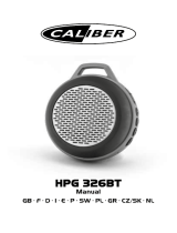 Caliber HPG326BT de handleiding