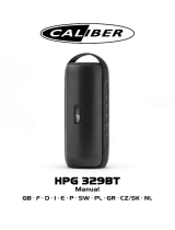 Caliber HPG327BT de handleiding