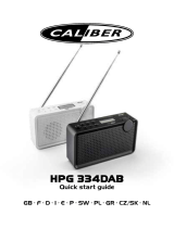 Caliber HPG334DAB-W de handleiding
