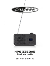 Caliber HPG335DAB Snelstartgids