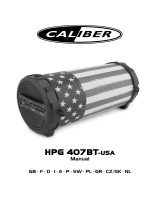 Caliber HPG407BT-USA Snelstartgids