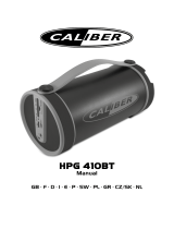 Caliber HPG410BT de handleiding