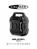Caliber HPG417BTL de handleiding