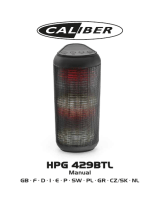 Caliber HPG 429BTL de handleiding
