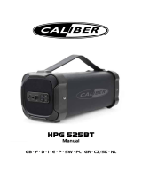 Caliber HPG525BT de handleiding