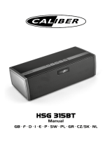 Caliber HSG315BT de handleiding