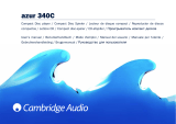 Cambridge Audio Azur 340C Handleiding
