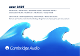 Cambridge Audio 340T Handleiding
