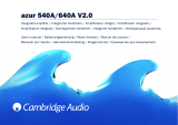 Cambridge Audio Azur 540A V2.0 Handleiding