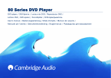 Cambridge Audio 80 Series Handleiding