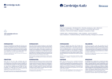 Cambridge Audio S20 de handleiding
