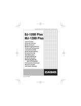 Casio MJ-120D Plus Handleiding