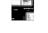 Casio SUPER FX 203C de handleiding