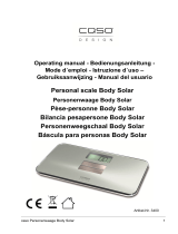 Caso body solar Handleiding