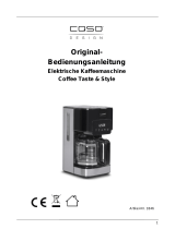 Caso Design Coffee Taste & Style Handleiding