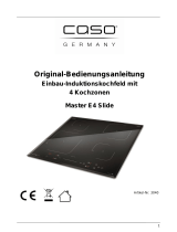 Caso Master E4 Slide built-in Handleiding