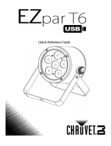Chauvet EZpar T6 USB Referentie gids
