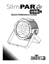 CHAUVET DJ SlimPAR Q6 USB Referentie gids