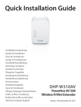 D-Link DHP-W310AV Quick Installation Manual
