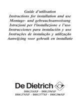 De Dietrich DHG316XP1 de handleiding