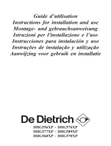 DeDietrich DHG589XP Handleiding