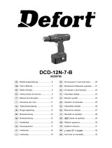 Defort DCD-12N-7-B de handleiding