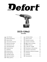 Defort DCD-12Nx2D de handleiding