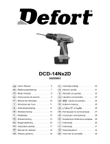 Defort DCD-14Nx2D de handleiding
