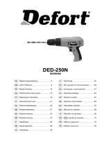 Defort DED-250N Handleiding