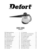 Defort DSC-800 Handleiding