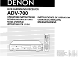 Denon ADV-700 de handleiding