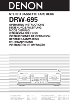 Denon DRW-695 Handleiding