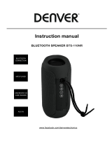 Denver BTS-110NR Bluetooth Speaker Handleiding