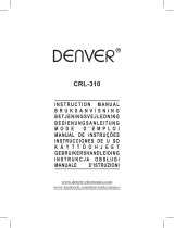 Denver CRL-310 Handleiding