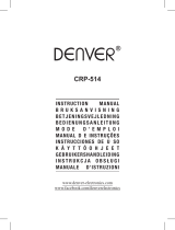 Denver CRP-514 Handleiding
