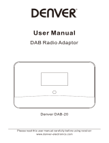 Denver DAB-20 Handleiding