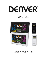 Denver WS-540BLACK Handleiding