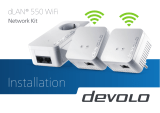 Devolo dLAN® 550 WiFi Installatie gids