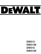 DeWalt DW513 de handleiding