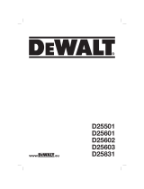 DeWalt D25501K de handleiding