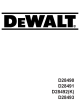 DeWalt D28490 T 1 de handleiding