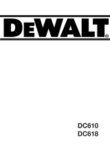 DeWalt DC618 de handleiding