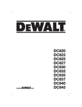 DeWalt DC825 de handleiding