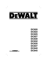 DeWalt DC840 Data papier