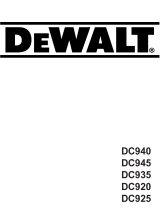 DeWalt DC 920 de handleiding