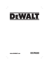 DeWalt DCR020 de handleiding