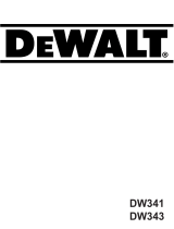 DeWalt DW341K Handleiding