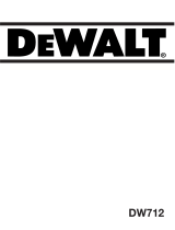 DeWalt DW712 T 2 de handleiding