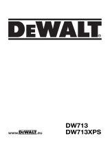 DeWalt DW713 Handleiding